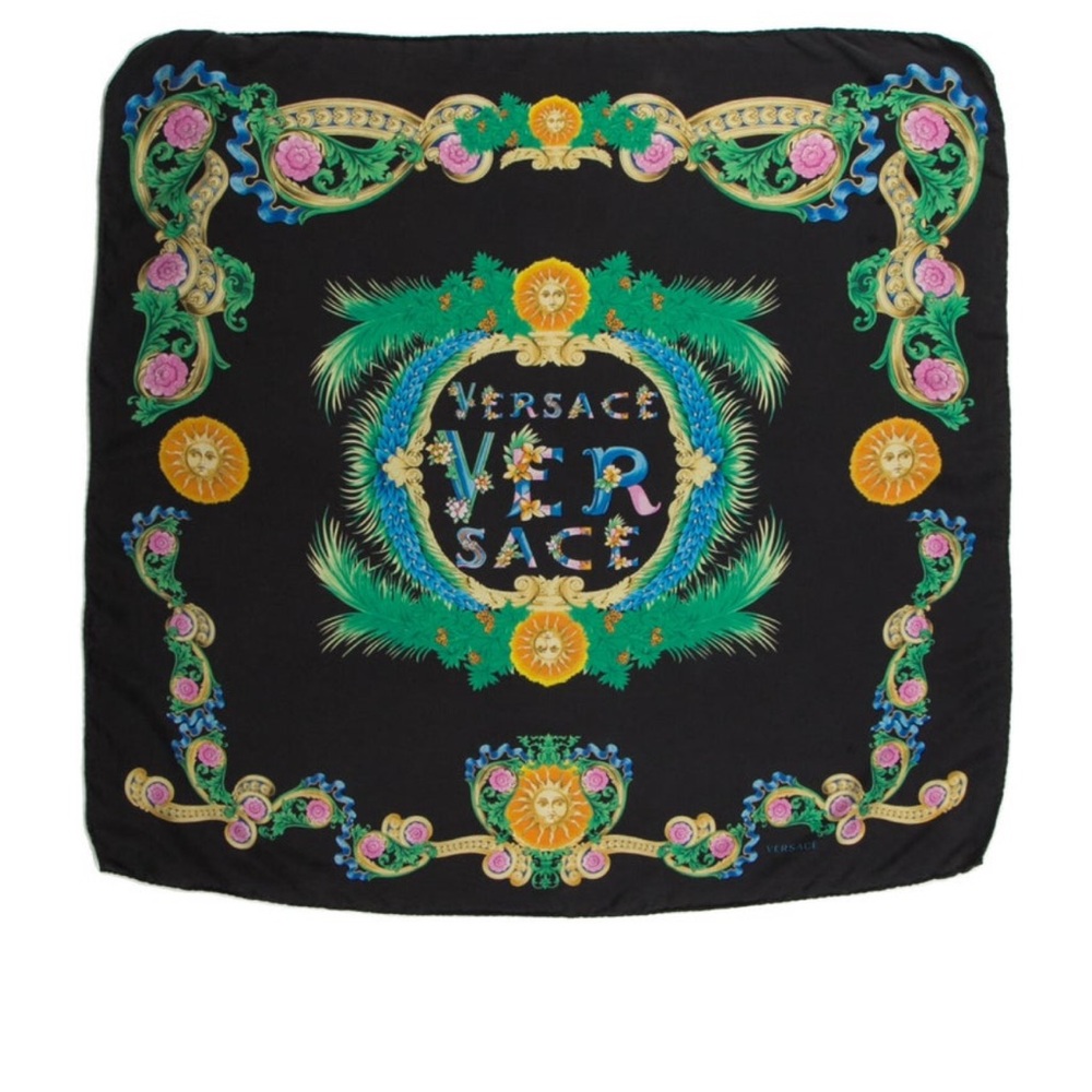 Versace Silk Printed Scarf